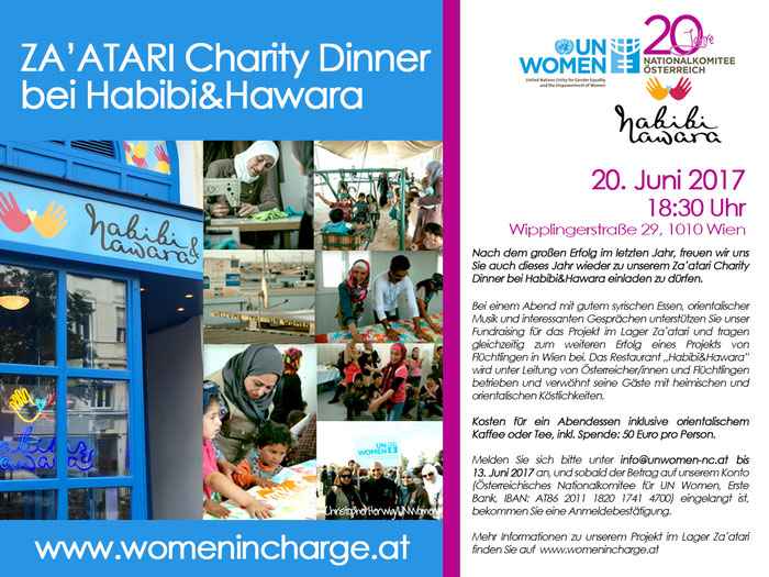 Charity Dinner bei Habibi und Hawara 2017
