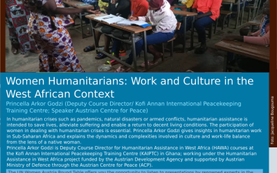 Round Table: Women Humanitarians: Work and Culture in the West African Context