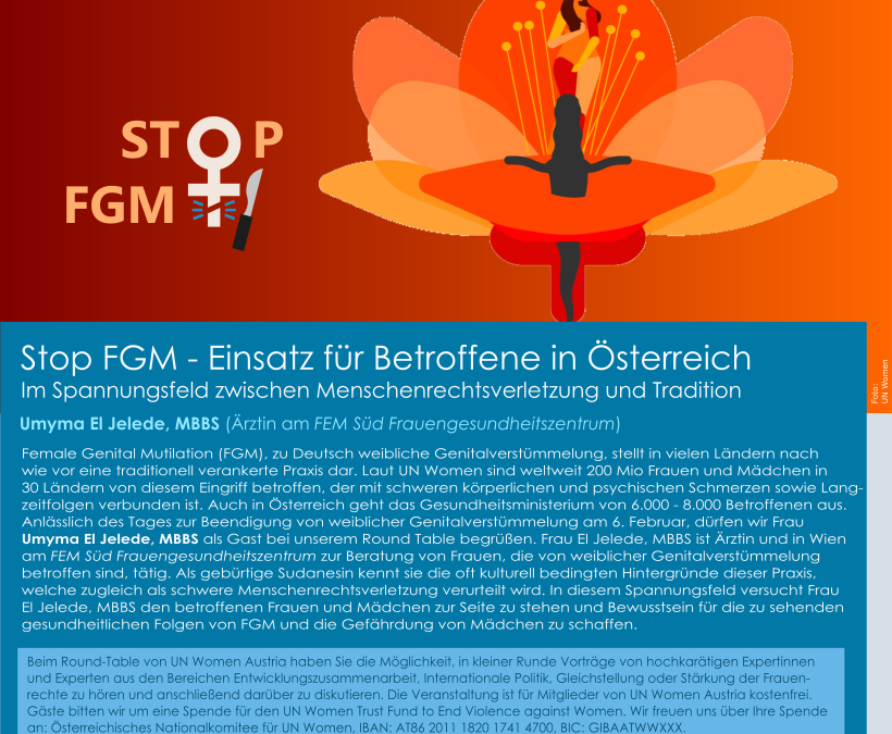Round Table: Stop FGM – Einsatz für Betroffene in Österreich